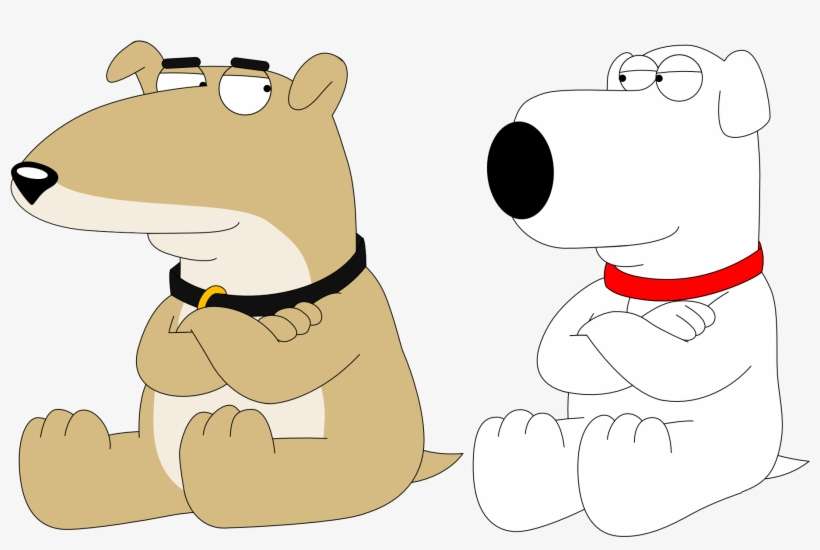 Brian And Vinny - Brian Griffin, transparent png download