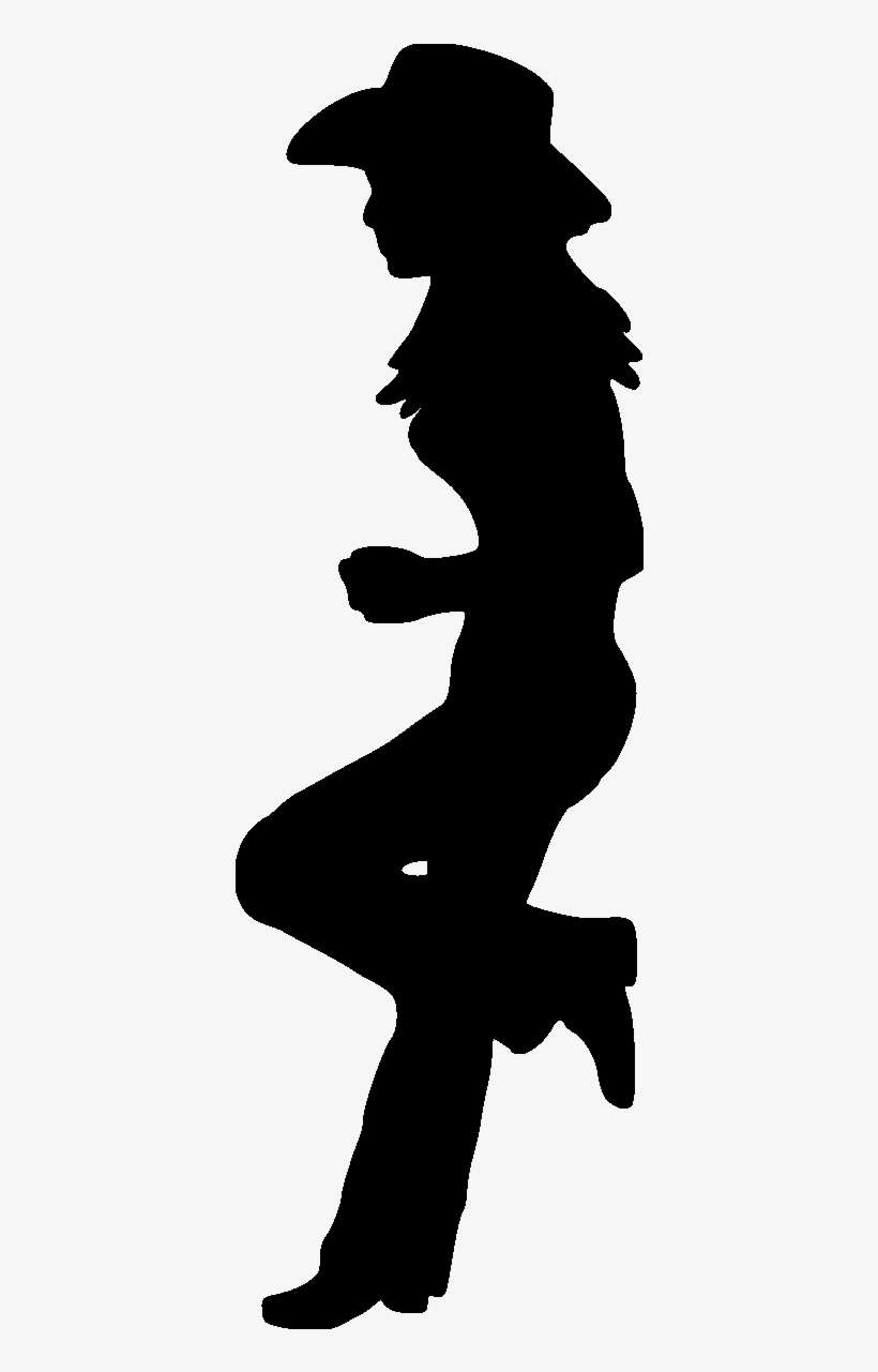 Cowgirl Silhouette Png, transparent png download