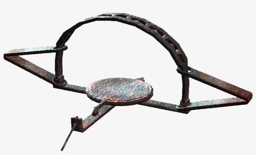 Fo4fh Bear Trap - Fallout, transparent png download
