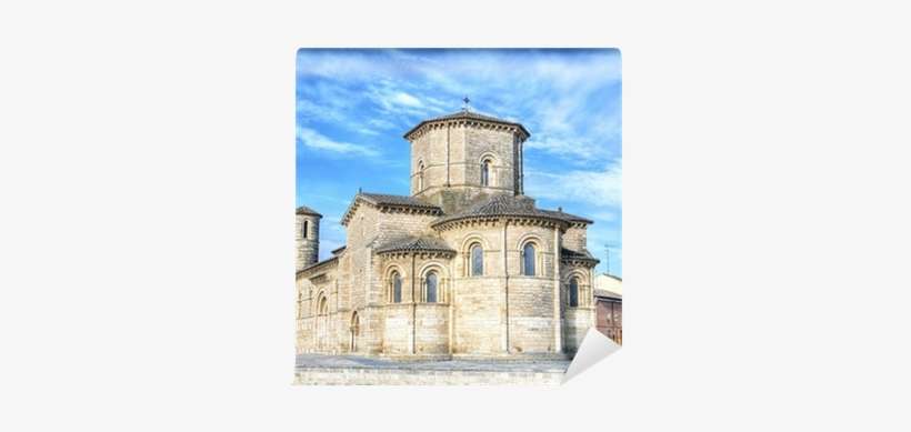 Iglesia De San Martin De Fromista,españa Wall Mural - Iglesia De San Martín De Tours, transparent png download