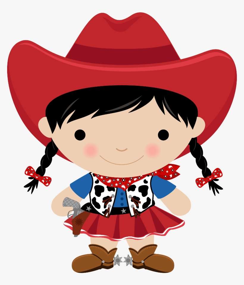 Clip Art Freeuse Stock Cliparts Free Download Clip - Cowgirl And Cowboy Clipart, transparent png download