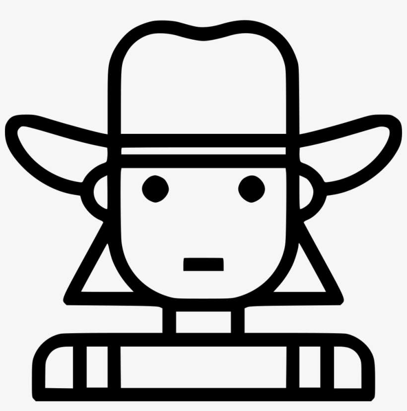 Cowgirl Farm Female Human Comments - Icon, transparent png download