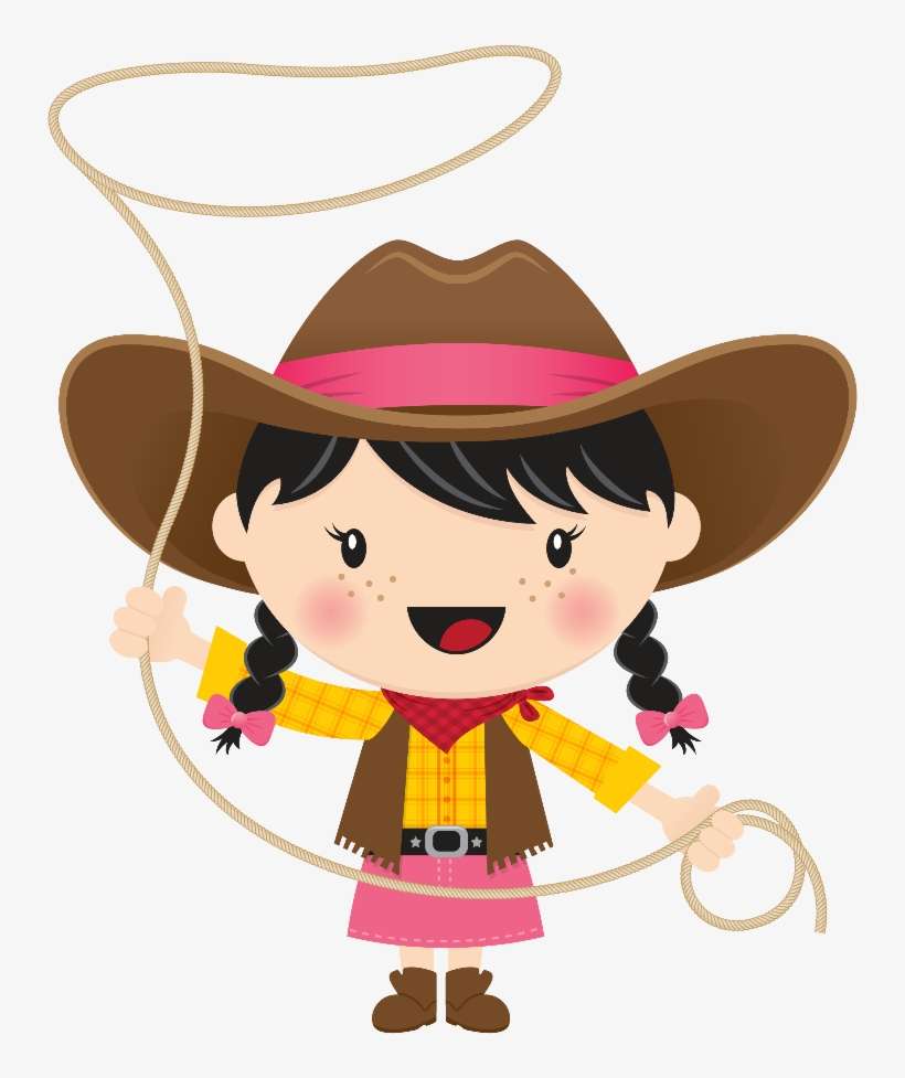 Pin By Marina ♥♥♥ On Cowboy E Cowgirl - Cowboy And Cowgirl Clipart, transparent png download
