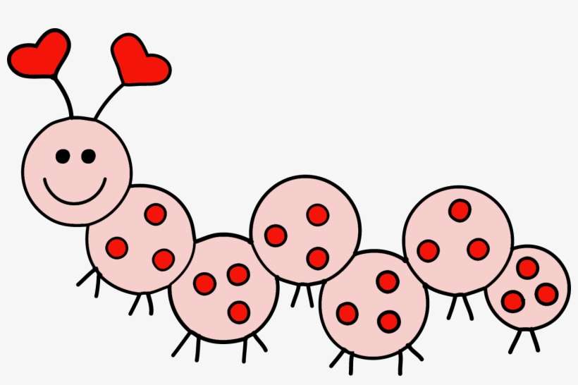 Fly Bug Insect Clip Art - Caterpillar Clipart, transparent png download