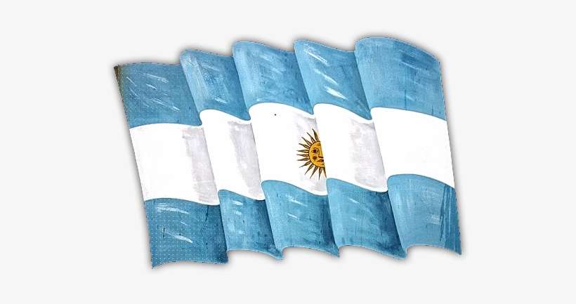 Logolu7dbl Lu7dbl2 Argentina - Bandera Argentina Flameando Png, transparent png download