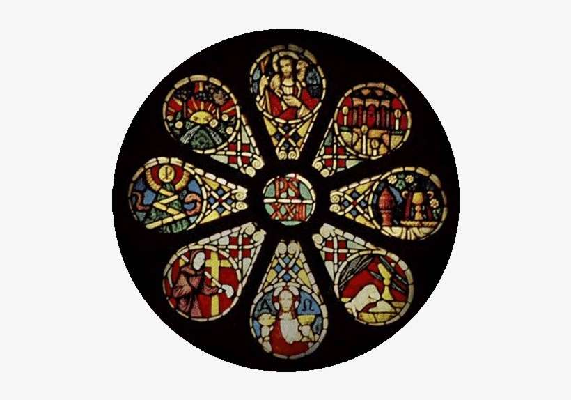 The Rose Window Of The 23rd Psalm - Bicycle Wheel, transparent png download