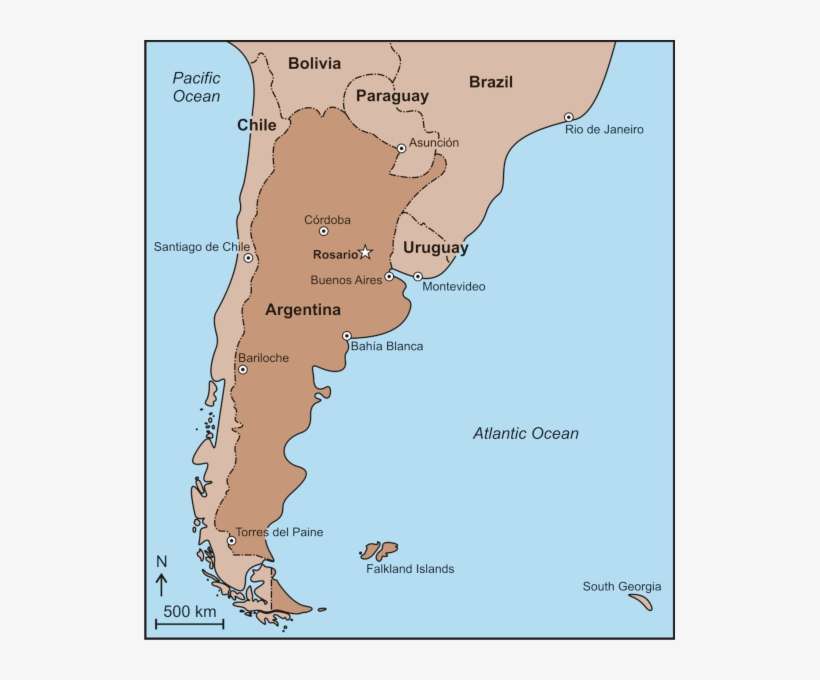Rosario Is A City With More Than 1 Million Inhabitants - Map, transparent png download