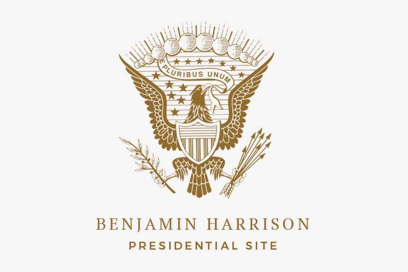 Benjamin Harrison Presidential Seal Logo - Benjamin Harrison Presidential Site, transparent png download