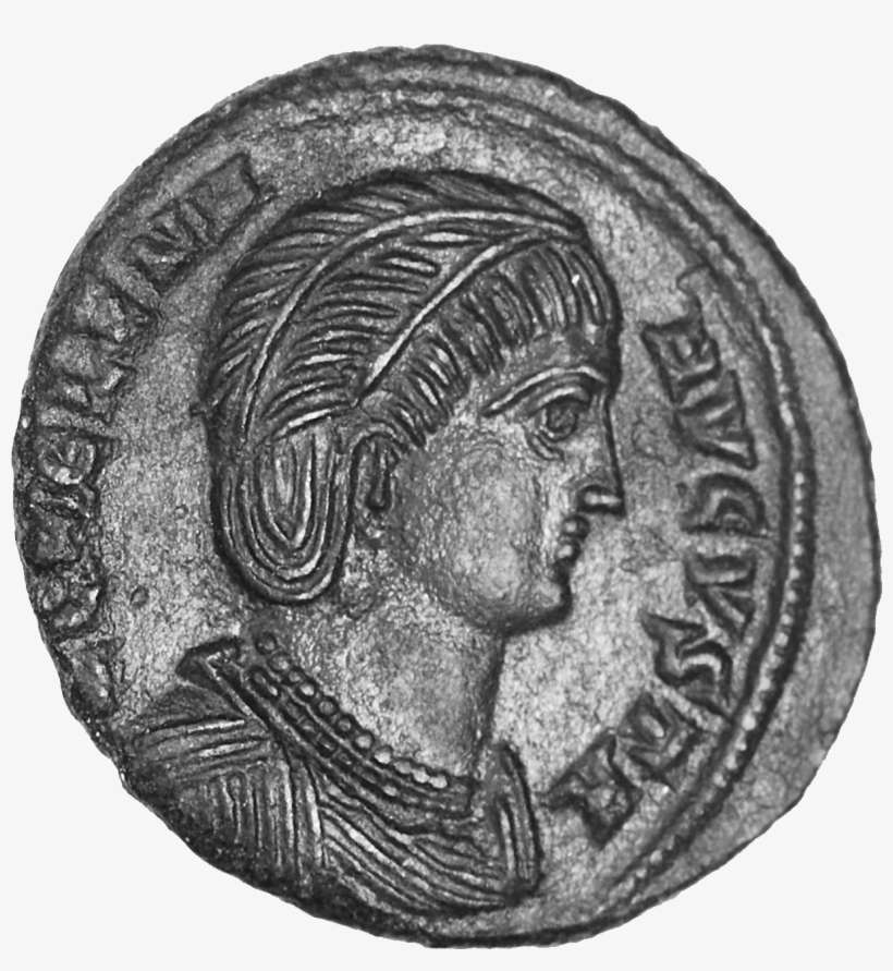 Roman Empire, Constantine I The Great For His Mother - Coin, transparent png download