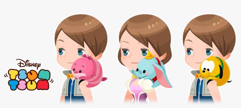 Kingdom Hearts Union Χ[cross] Limited-time Disney Tsum - Brother Embroidery Card Disney Tsum Tsum Ecd102, transparent png download