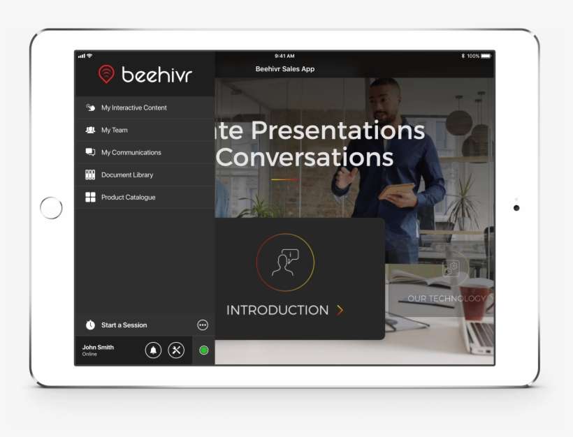 Ipad Air Silver Menubeehivr 1 - Mobile Phone, transparent png download