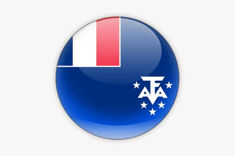 Illustration Of Flag Of French Southern And Antarctic - Anguilla Icon Flag Png, transparent png download