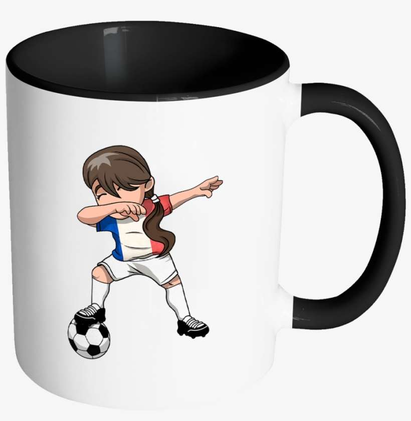 French Dabbing Soccer Girl - Croatia Girl Soccer Png, transparent png download