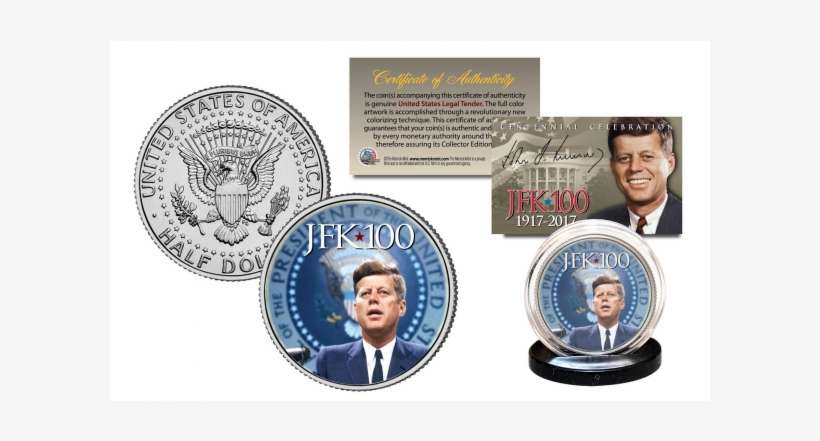 President John F - President Kennedy Jfk 100 Birthday 2017 Jfk Half Dollar, transparent png download