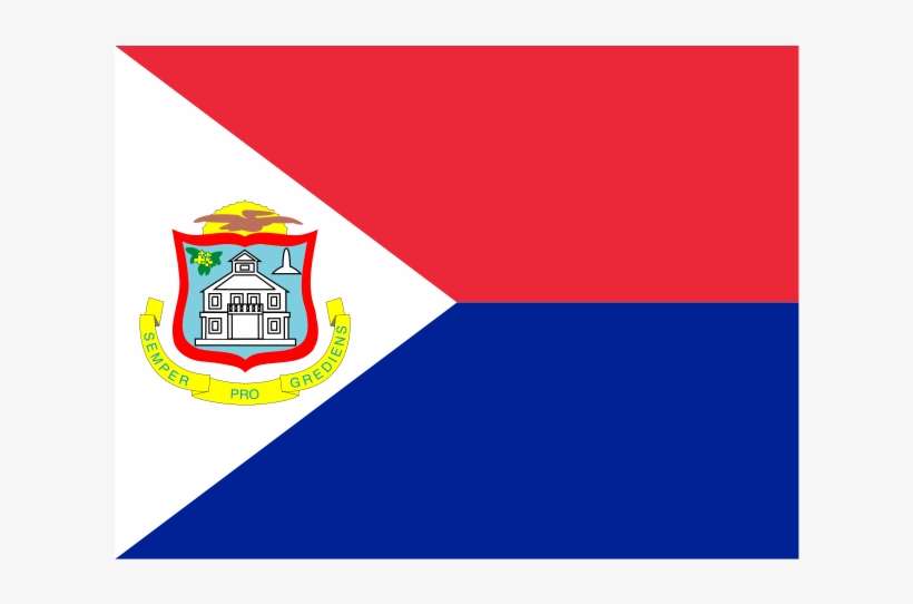 Flag Of Saint Martin Logo Png Transparent - Flag Of Sint Maarten, transparent png download
