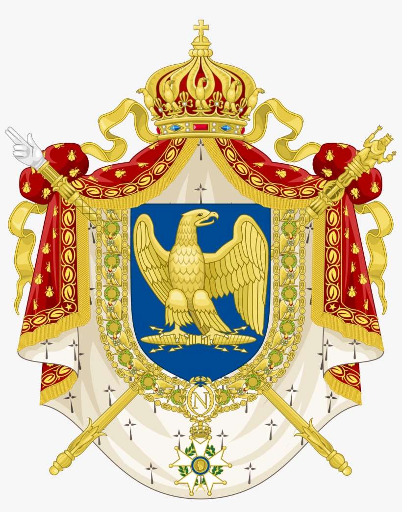 Coat Of Arms Second French Empire - French Empire Coat Of Arms, transparent png download