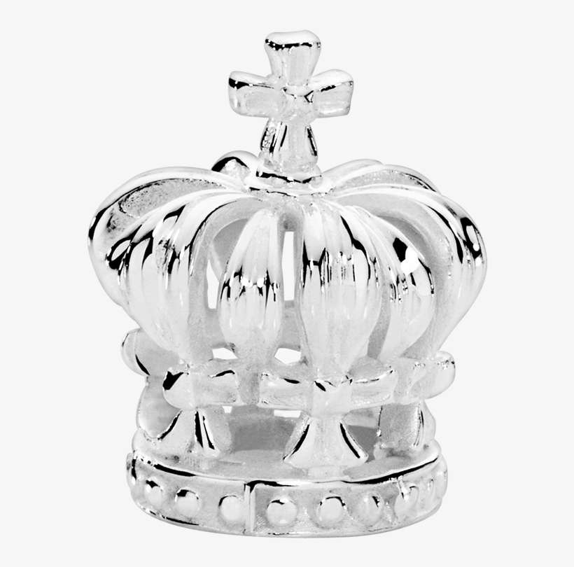 Sterling Silver Crown Charm, transparent png download