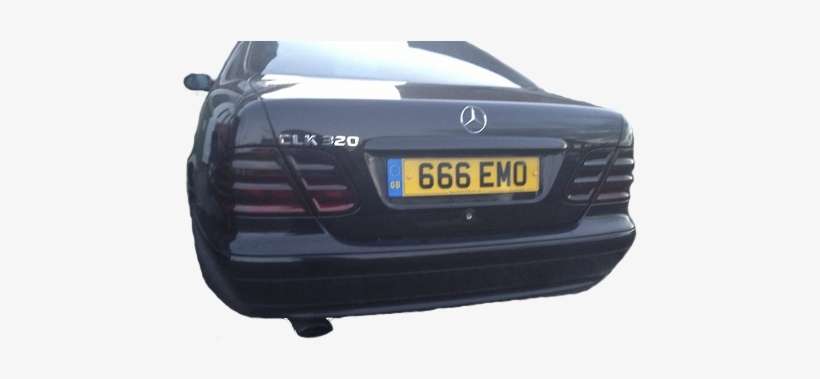 Lol Mine Car Satan Emo Png 666 Transparent - Mercedes-benz Clk-class, transparent png download