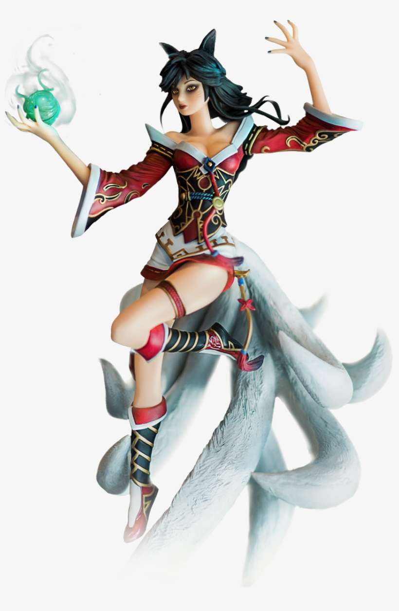 Ahri New Dawn Statue, transparent png download