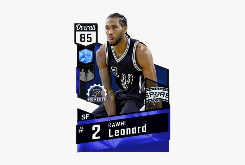 Kawhi Leonard Sapphire Card - Nba 2k18 Gilbert Arenas, transparent png download