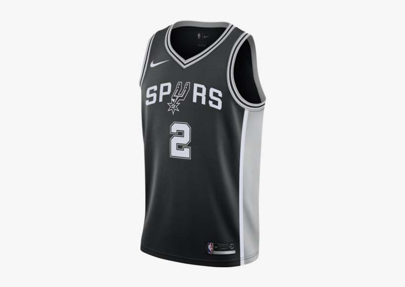 Kawhi Leonard Icon Edition Swingman San Antonio Spurs - Demar Derozan Nike Jersey Spurs, transparent png download