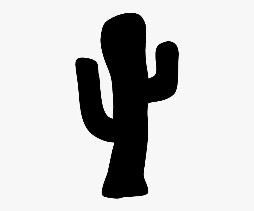 Cactus Clipart Saguaro - Cactus Silhouette Clip Art, transparent png download