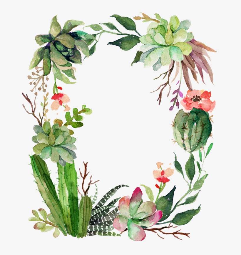 Garland Clipart Cactus - Isaiah 43 18 19 Art, transparent png download