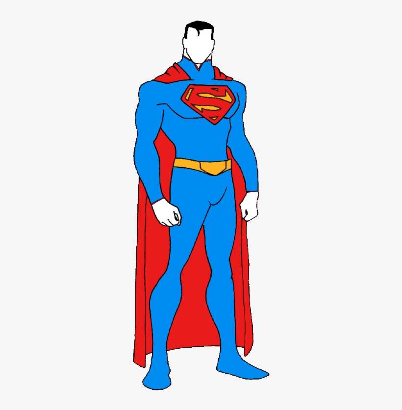 Clip Arts Related To - Superman Costume Clipart, transparent png download