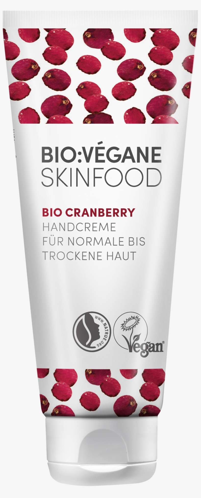 Végane Organic Cranberry Hand Cream Biovégane Skin Care Cranberry