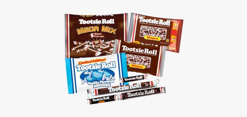 Tootsie Rolls - Tootsie Roll Vanilla Midgees, transparent png download