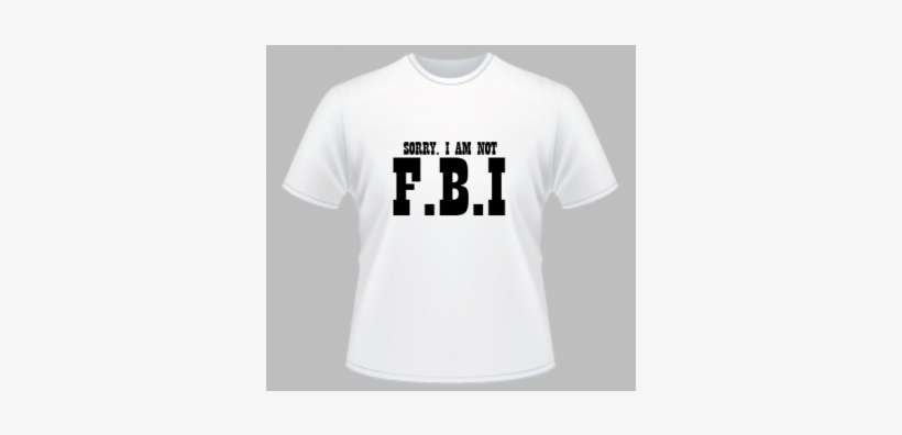 Fbi 01 - Active Shirt, transparent png download