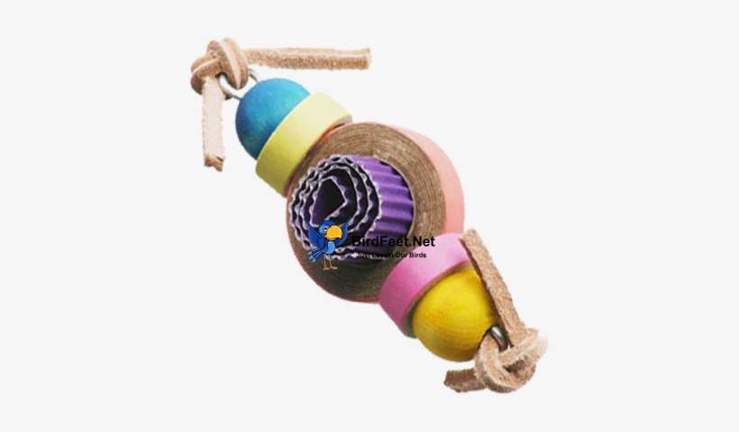 Superbird, Toosie Roll, For Pet Birds - Super Bird Creations Foot Toy Tootsy, transparent png download