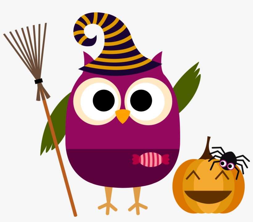 Bc3baho-halloween - Halloween Owl, transparent png download