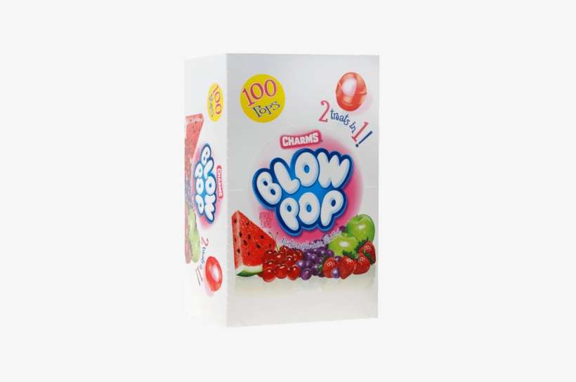 Charms Blow Pops - Charms Blow Pop 100ct, transparent png download