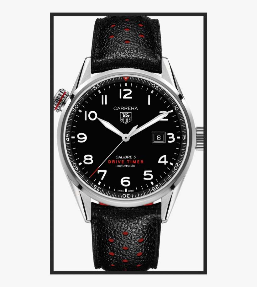 Last Year's Tag Heuer Drive Timer - Tag Heuer Carrera, transparent png download
