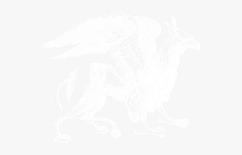 The Griffin Inn Bath Company Logo In White - Osprey, transparent png download