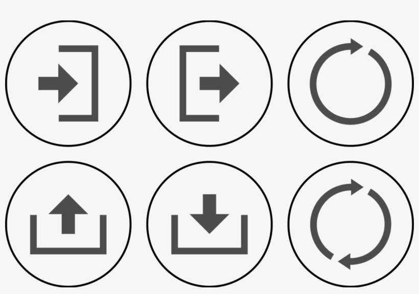 Computer Icons Symbol Download User Login - Sign Out Icon Material Design, transparent png download