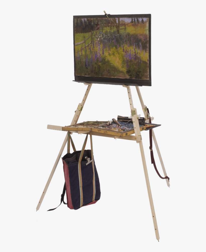While Compact And Lightweight, Take It Easel Accommodates - Best Lightweight Easel For Plein Air, transparent png download