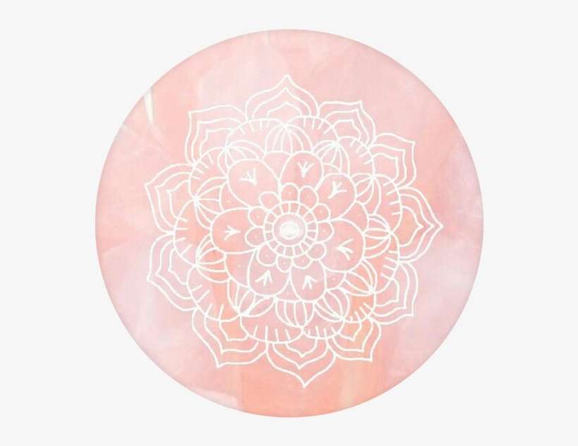 Mandala Pop Grip - Circle, transparent png download