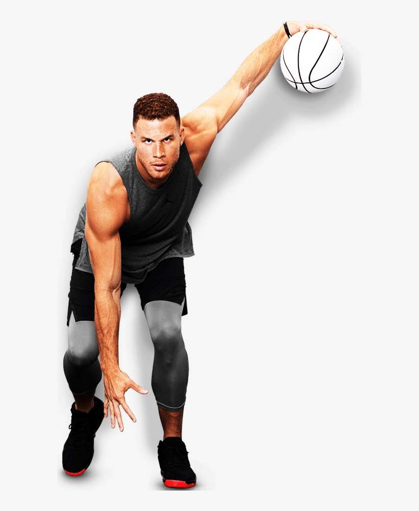 Blake Griffin Action Shot - Black Griffi Png, transparent png download