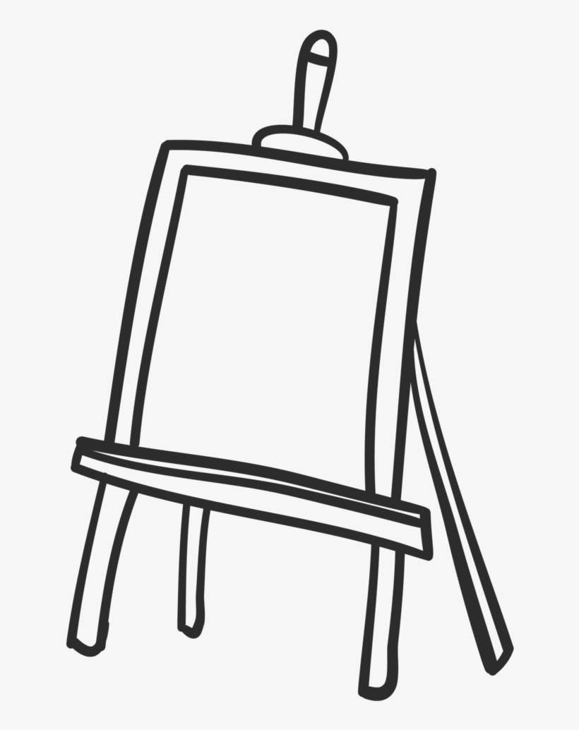 Easel, transparent png download