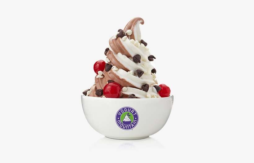Cherry Chip Swirl - Yogurt Mountain, transparent png download