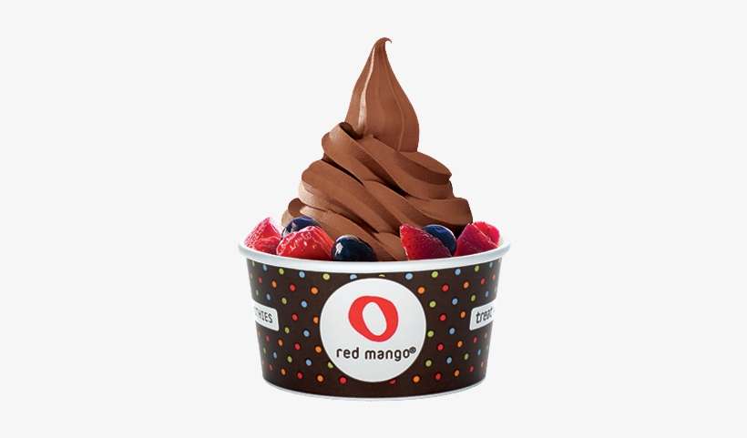 Sweet & Creamy Treats - Red Mango Frozen Yogurt Chocolate, transparent png download
