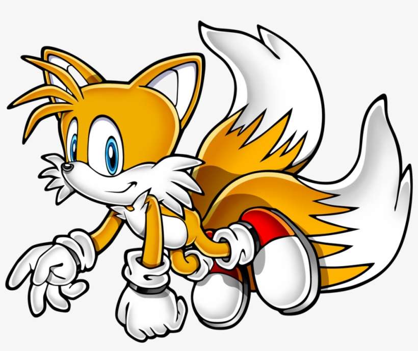 Sonic Art Assets Dvd - Miles Prower Tails, transparent png download
