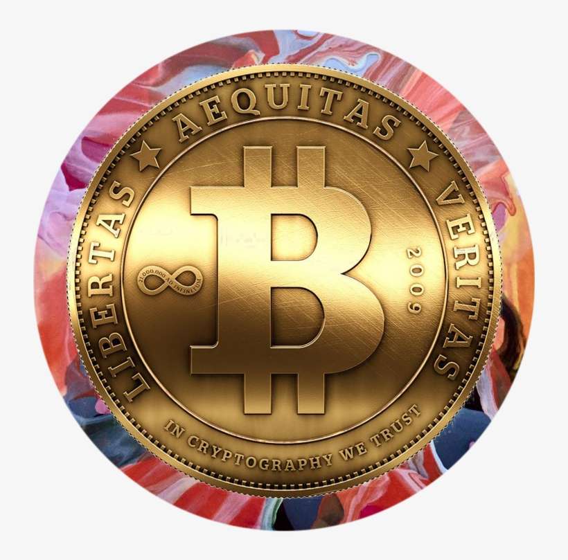 Thierry B First Australian Art Gallery To Accept Bitcoin - Bitcoin-3d Square Sticker 3" X 3", transparent png download