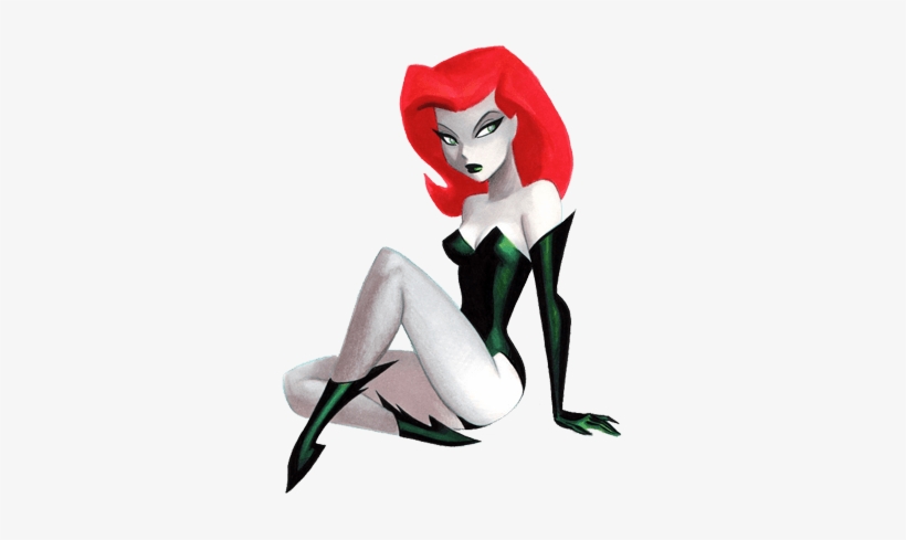 Poison Ivy - Poison Ivy Batman Bruce Timm, transparent png download