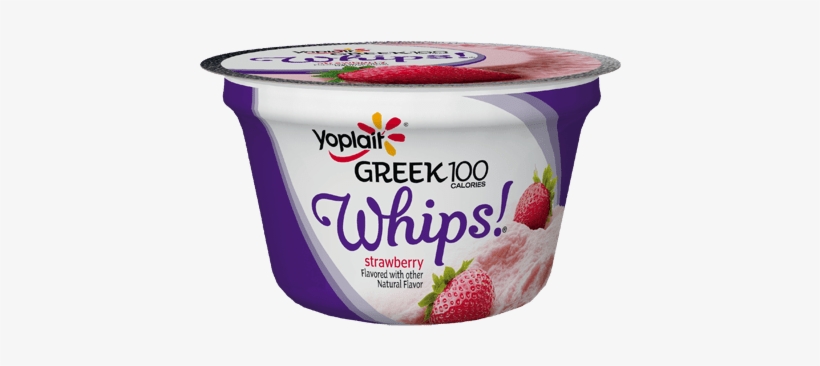 Strawberry - Yoplait Greek 100 Whips, transparent png download
