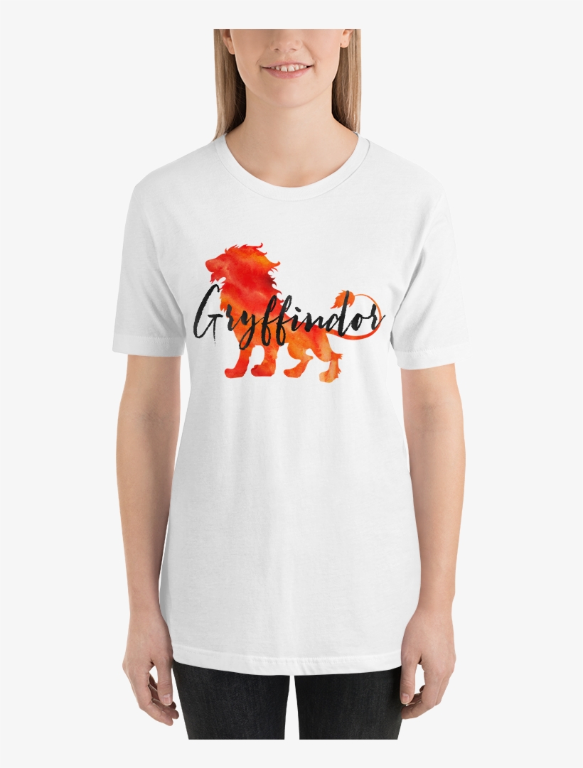 Gryffindor Hogwarts House Pride Unisex Short Sleeved - T-shirt, transparent png download
