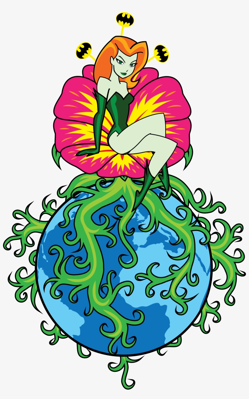 Poison Ivy T-shirt Design - Design, transparent png download