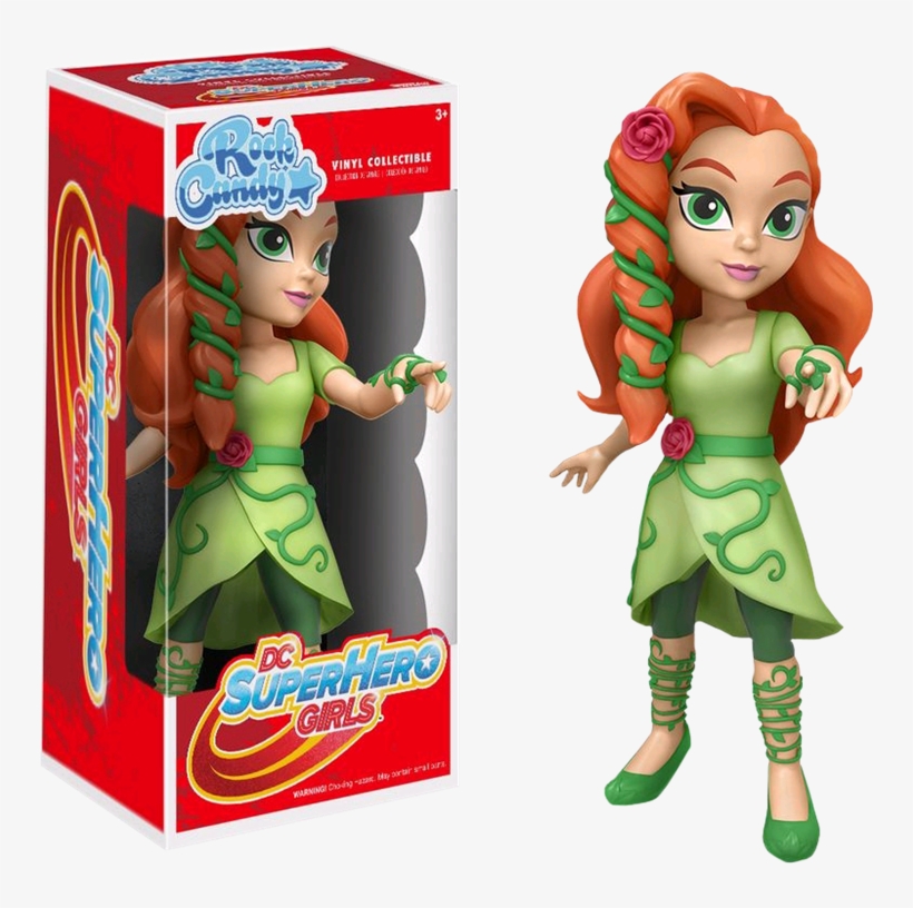 Funko Rock Candy Dc Superhero Girls - Lego Dc Superhero Girls Poison Ivy, transparent png download